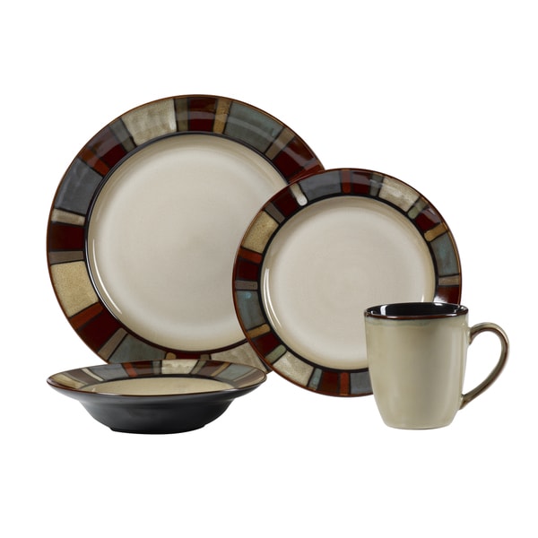 Pfaltzgraff Nile 16 piece Dinnerware Set   17159516  