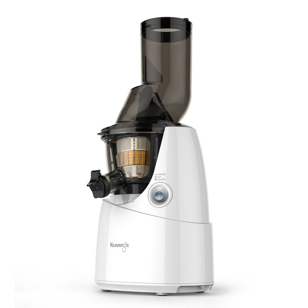 Kuvings Whole Slow Juicer B6000W with Cleaning Tool Set, Color Recipe Book and Smart Cap