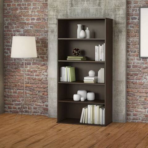 Large Adjustable 5-shelf Bookcase