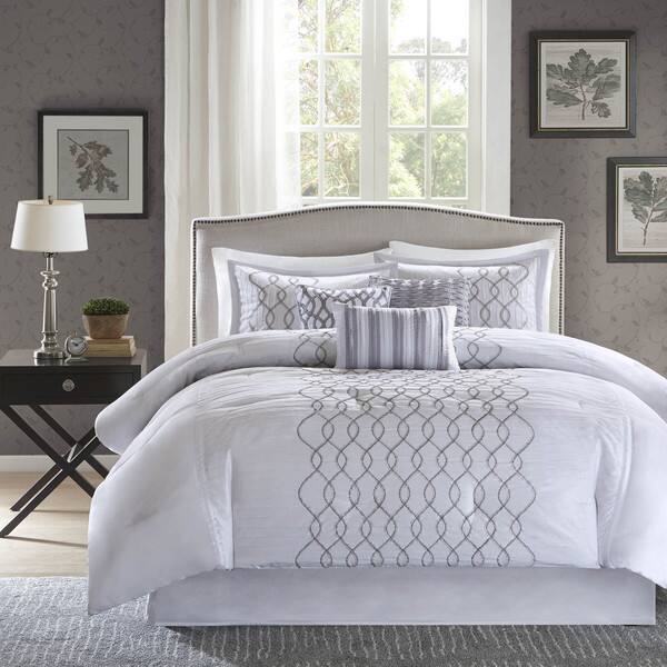 Madison Park Lillian 7-Piece Comforter Set - Overstock - 10013259