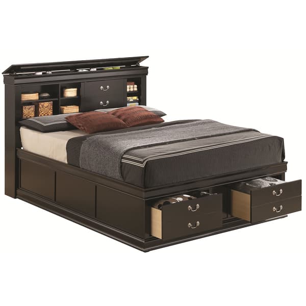 Shop Copper Grove Page Black Elegant 5 Piece Bedroom Set