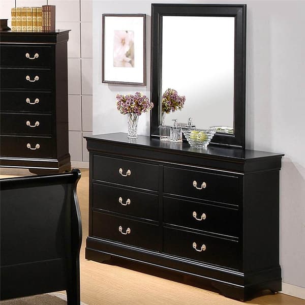 Shop Copper Grove Page Black Elegant 5 Piece Bedroom Set