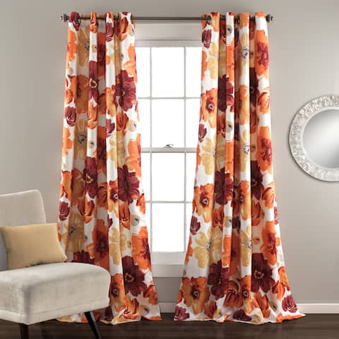 Buy Red Floral Curtains Drapes Online At Overstock Our