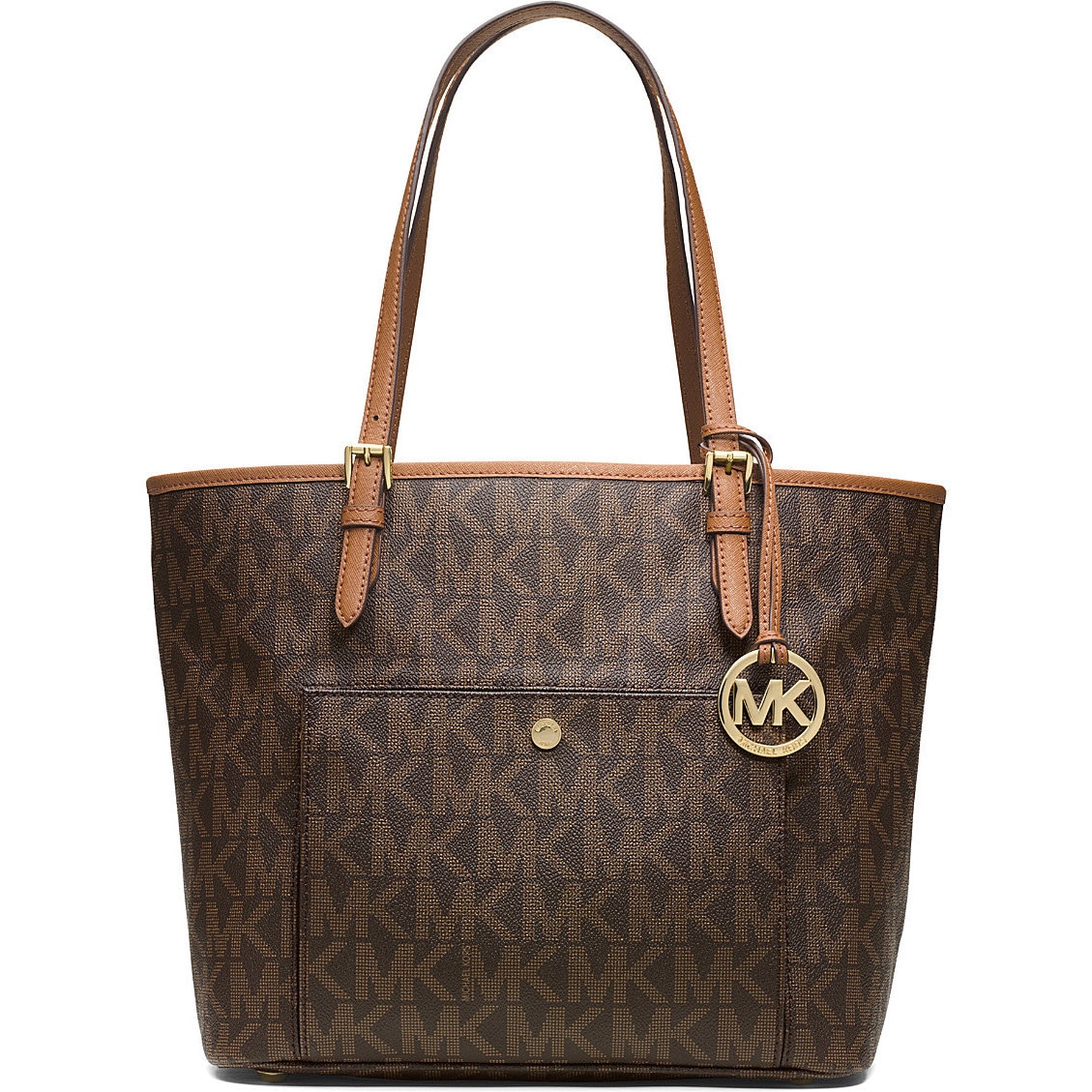 michael kors signature tote bag