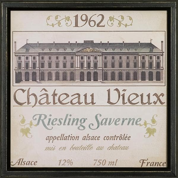 vintage wine label art
