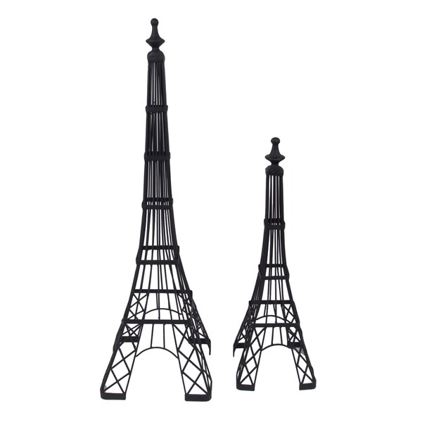 Metal Eiffel Tower Trellis (Set of 2) Free Shipping Today Overstock