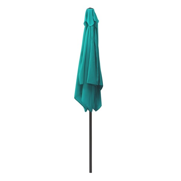 ruffled patio umbrella