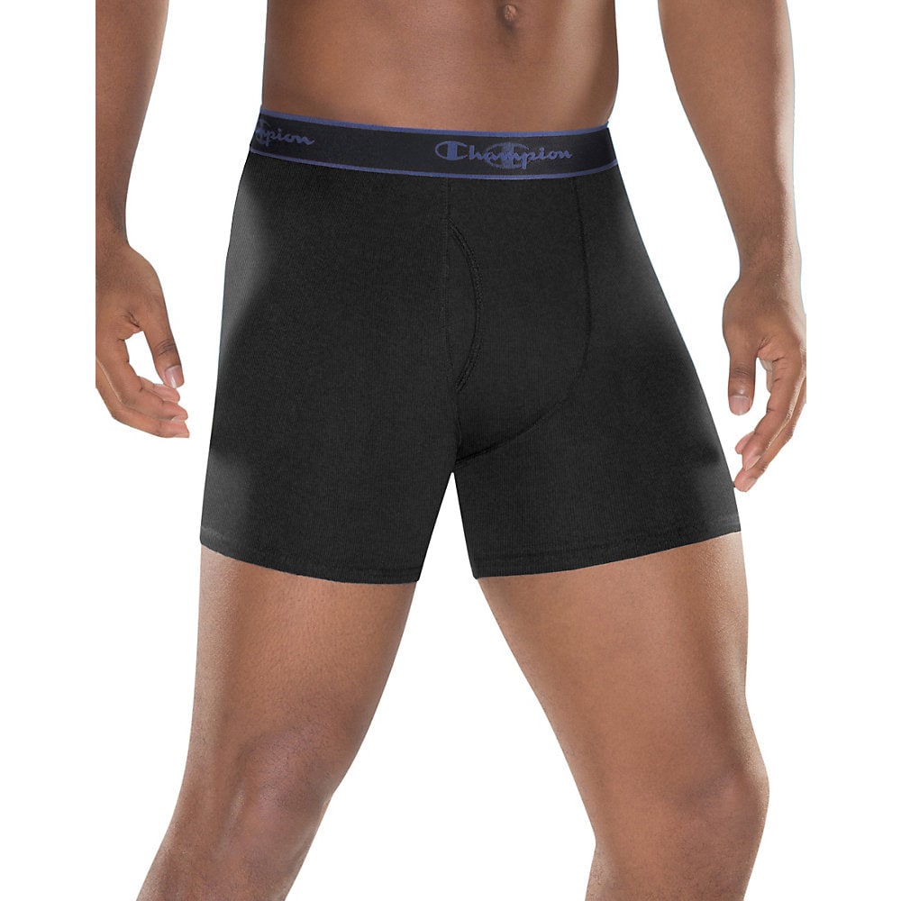 champion cotton boxer briefs