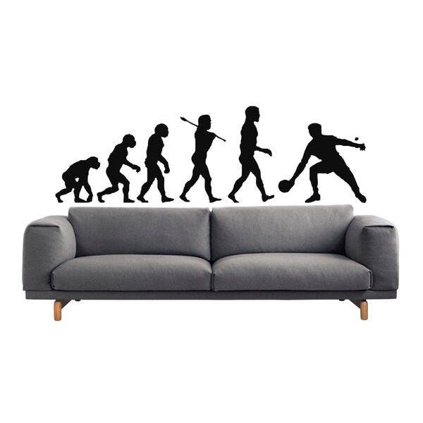 Shop Table Tennis Evolution Table tennis Sticker Vinyl Wall Art Free