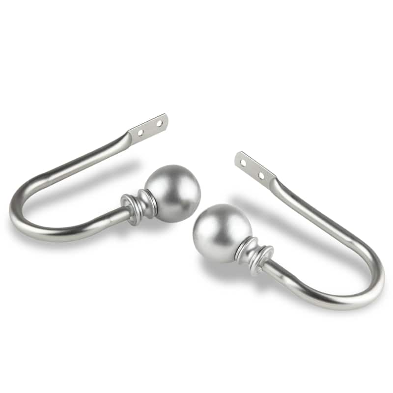 InStyleDesign Orb Curtain Holdback - Satin nickel