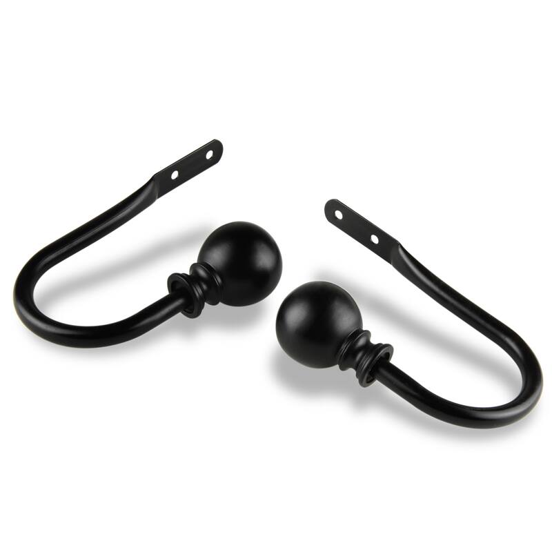 InStyleDesign Orb Curtain Holdback - Black
