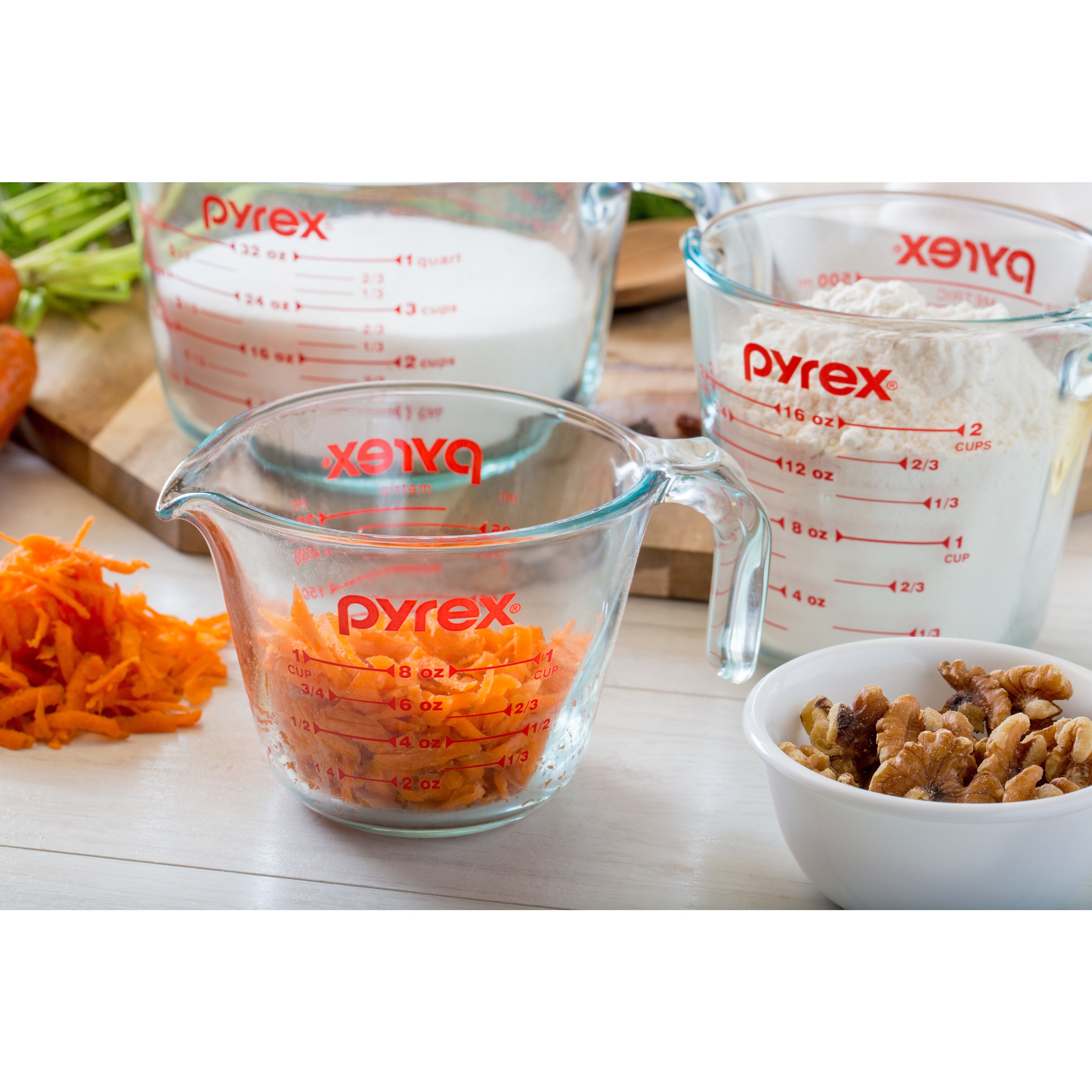 Pyrex Measuring Cup 4-piece Set - Bed Bath & Beyond - 10019183