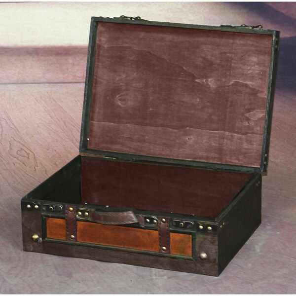 small old fashioned suitcase