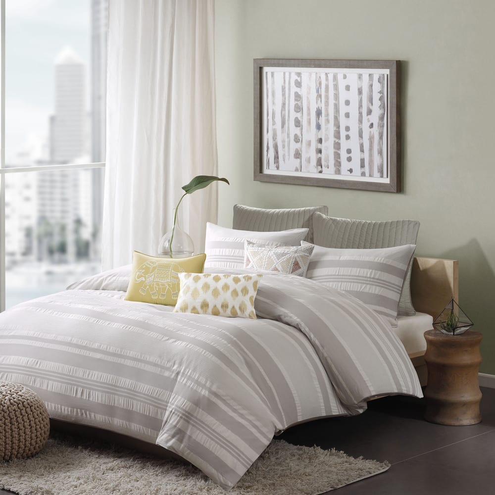 Carbon Loft Hammond Cotton 3-piece Duvet Cover Set