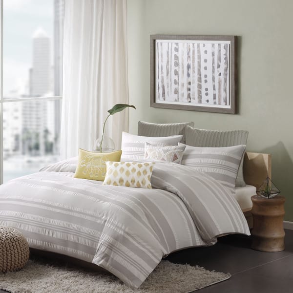 Shop Carbon Loft Hammond Cotton 3 Piece Duvet Cover Set On Sale