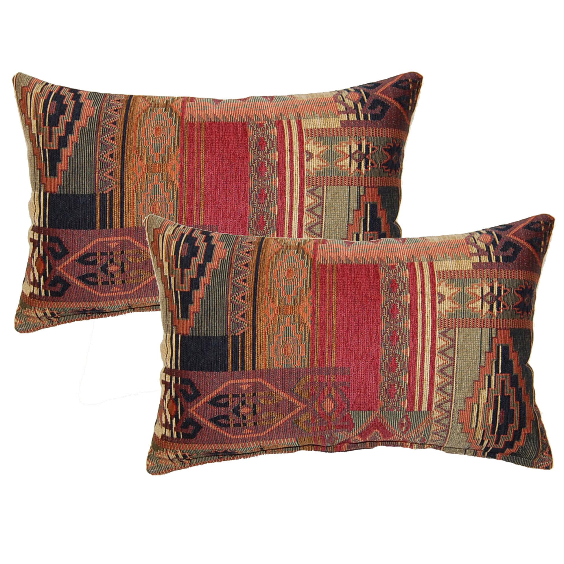 Red Geometric Throw Pillows Online At Our Best Red Geometric Throw Pillows