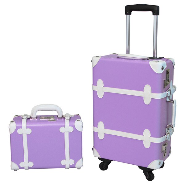 lavender luggage sets