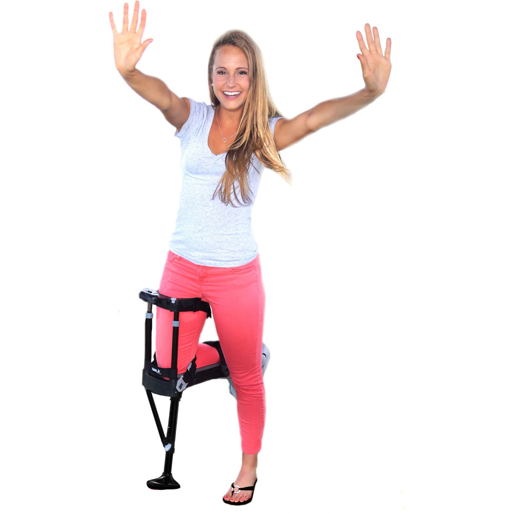 Shop IWALK2 0 Hands Free Crutch Free Shipping Today Overstock Com   IWALK2.0 Hands Free Crutch Fcb9f754 7989 4a73 Ac98 C231a6019b94 