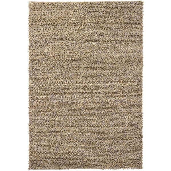 Hand Woven New Zealand Felted Wool Plush Shag Area Rug (8 x 10)