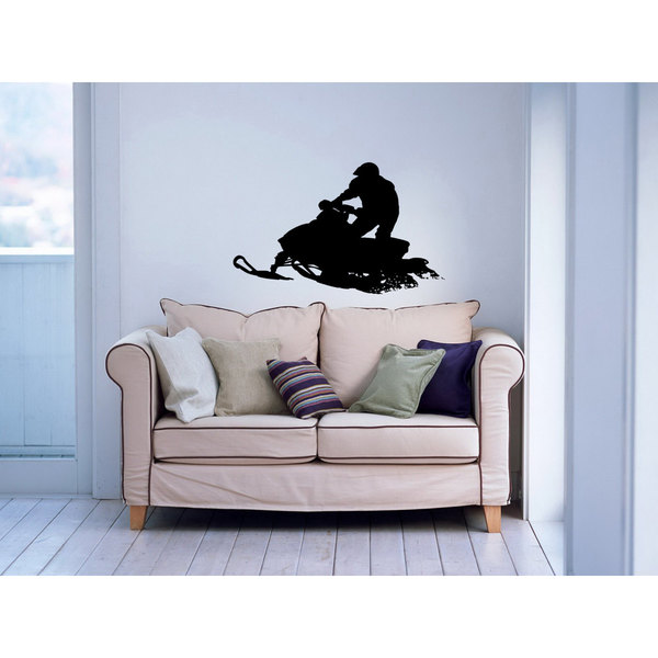 Shop Snowmobile Sticker Vinyl Wall Art Free Shipping On Orders Over