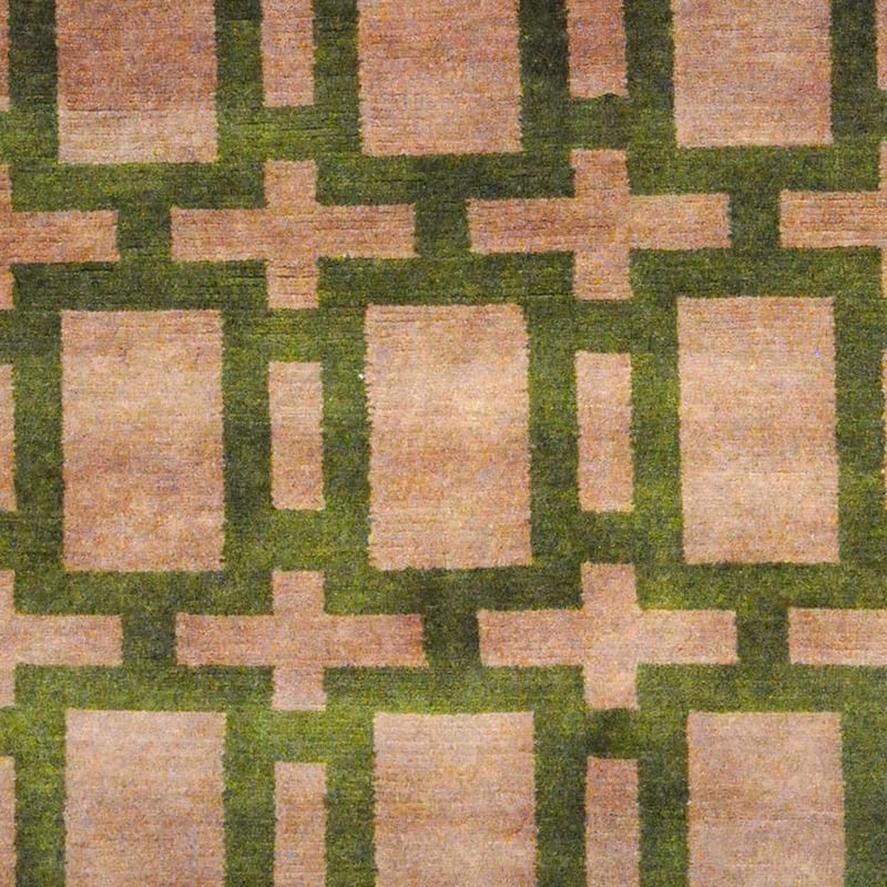 HERAT ORIENTAL 5'1" x 8' Handmade Tibetan Wool Rug - 5'1 x 8'