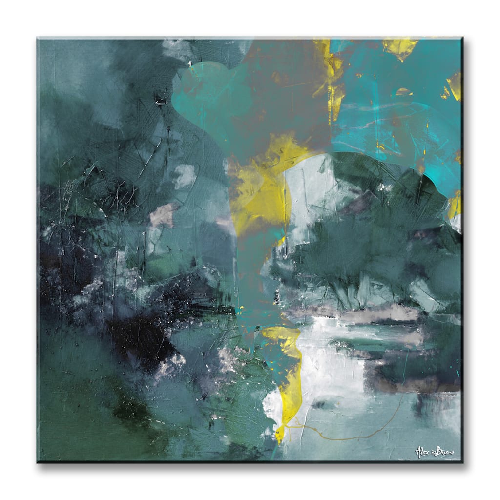 Inkd XXXIX' Abstract Wrapped Canvas Wall Art