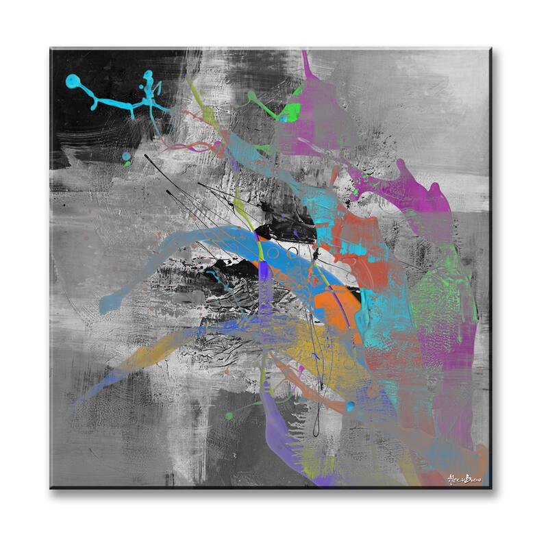 Inkd XXXVIII' Abstract Wrapped Canvas Wall Art