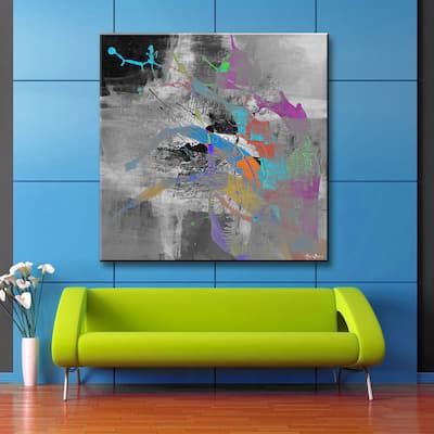 Inkd XXXVIII' Abstract Wrapped Canvas Wall Art