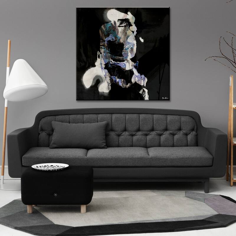 Inkd XXXV' Abstract Wrapped Canvas Wall Art