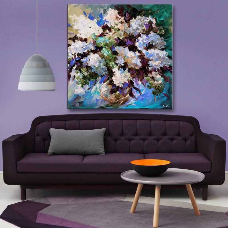 Inkd LI' Abstract Wrapped Canvas Wall Art