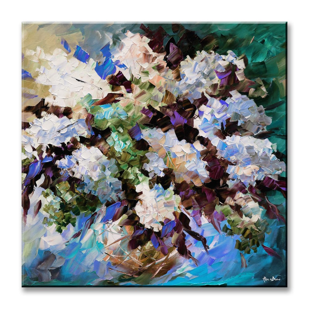 Inkd LI' Abstract Wrapped Canvas Wall Art