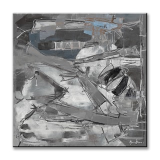 Inkd XLVI' Abstract Wrapped Canvas Wall Art - Bed Bath & Beyond - 10023864