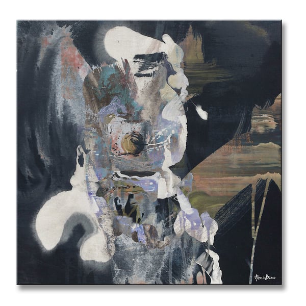 Inkd XXXI' Abstract Wrapped Canvas Wall Art - Bed Bath & Beyond - 10023879