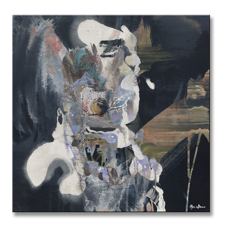 Inkd XXXI' Abstract Wrapped Canvas Wall Art