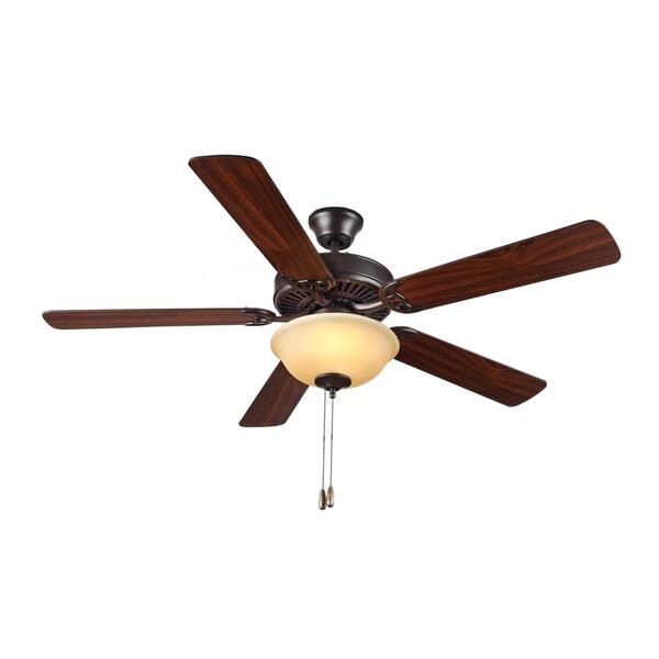 Monte Carlo HomeBuilder II Bronze 52-inch Ceiling Fan - Bed Bath ...