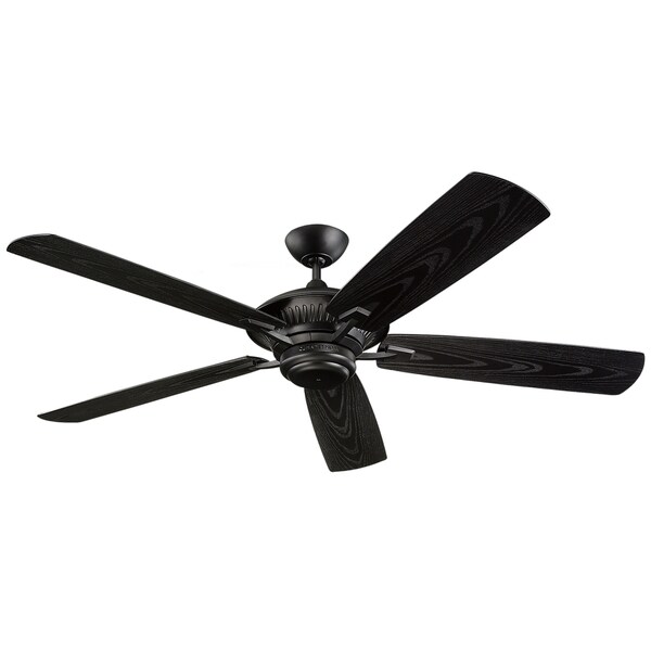 Monte Carlo Cyclone Outdoor Matte Black 60 inch Ceiling Fan   17170324