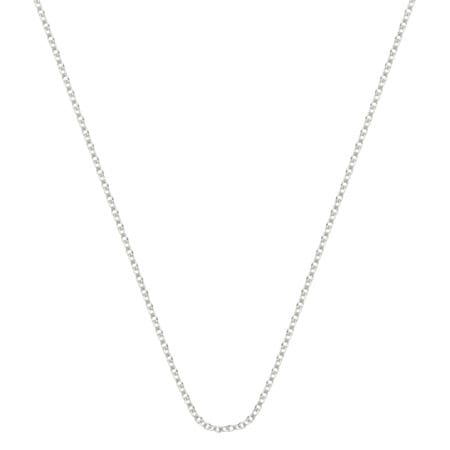 Pori Italian Sterling Silver Rolo Chain Necklace