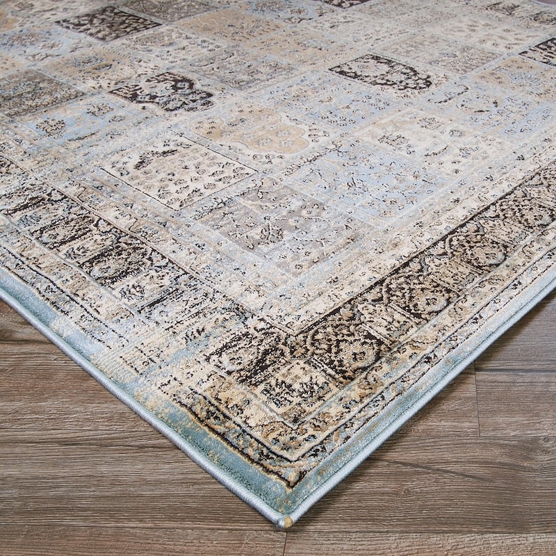 Zahara Column Panel Area Rug
