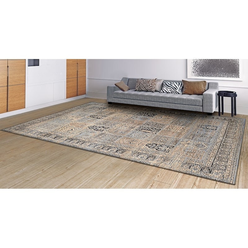 Zahara Column Panel Area Rug