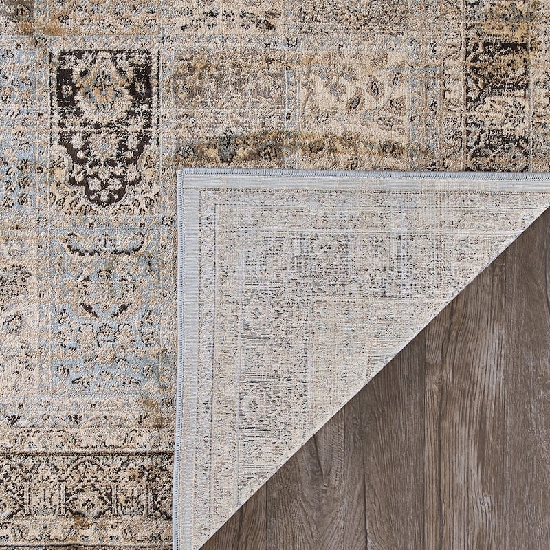 Zahara Column Panel Area Rug