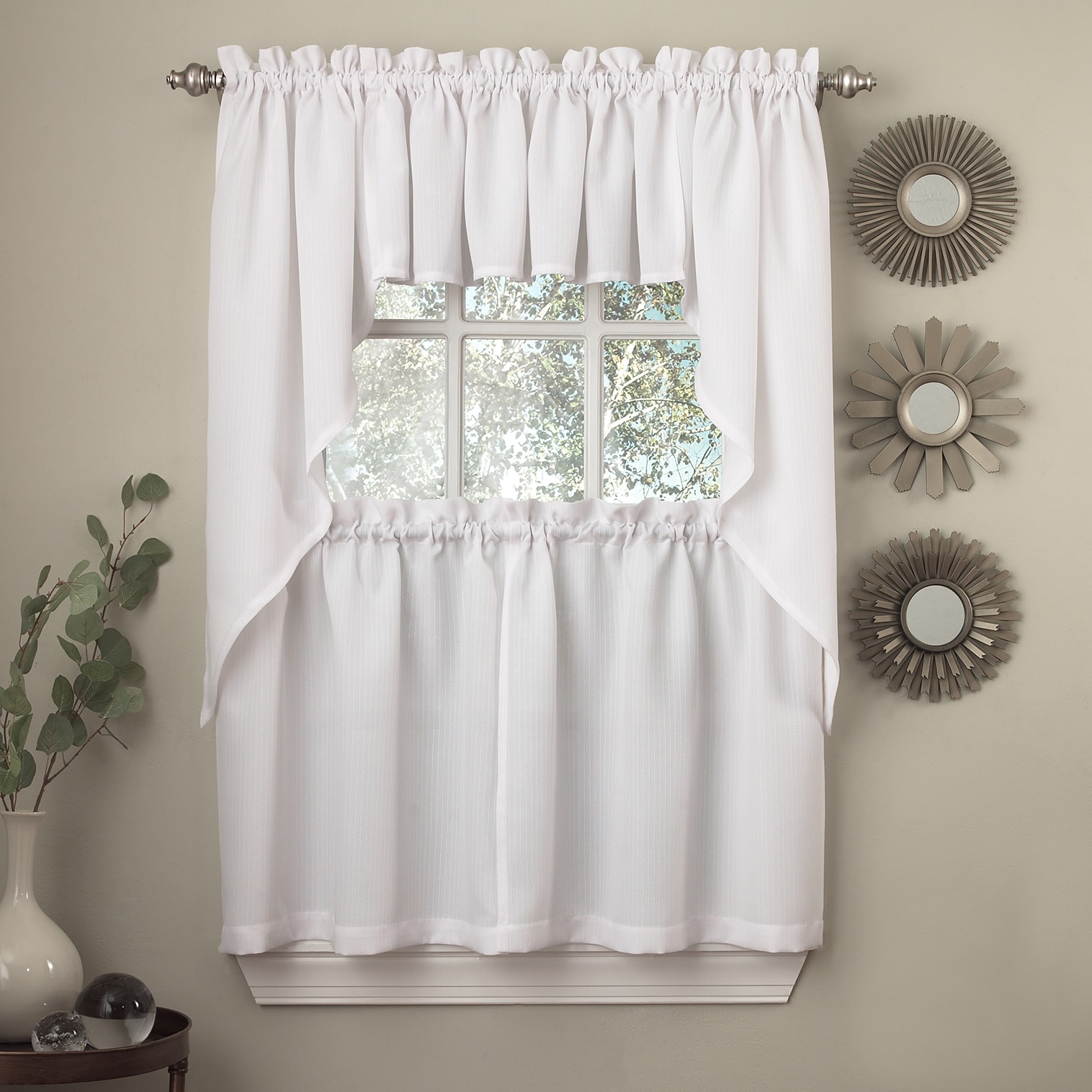 Buy Curtain Tiers Online At Overstock Our Best Window Treatments Deals