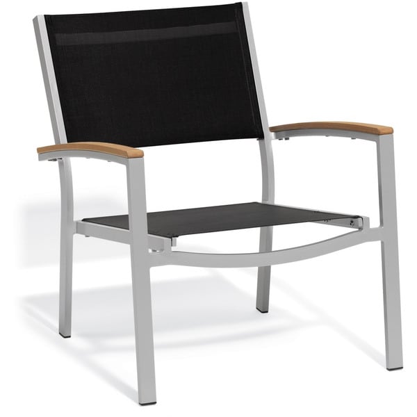 Oxford Garden Travira Black Chat Chair (Set of 4)