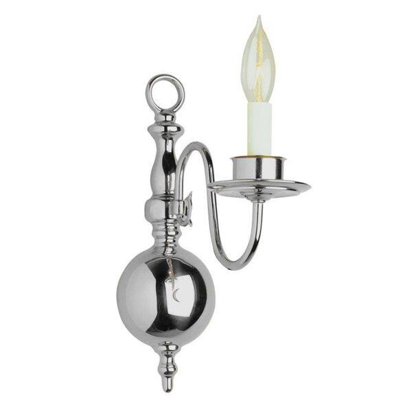 Cambridge 1 Light Brushed Nickel 4 5 Inch Wall Sconce Overstock 10026436