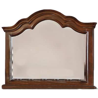 Elizabeth Warm Walnut Mirror