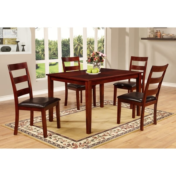 Mahogany 5 piece Dining Set   Shopping