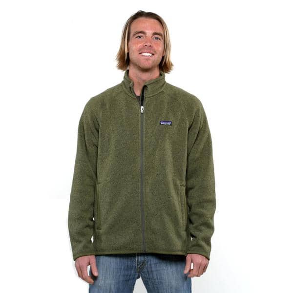 Shop Patagonia Men S Better Sweater Fatigue Green Fleece Jacket Overstock 10029252