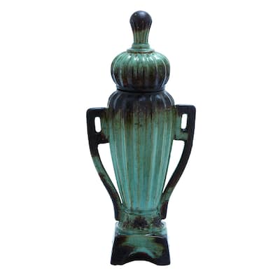 Ceramic Decorative 23-inch Trophy Jar
