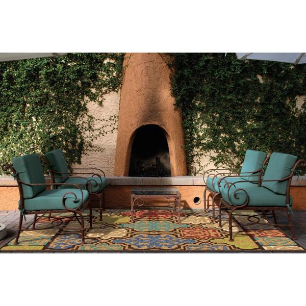 Carolina Weavers Indoor/Outdoor Santa Barbara Collection Pampano ...