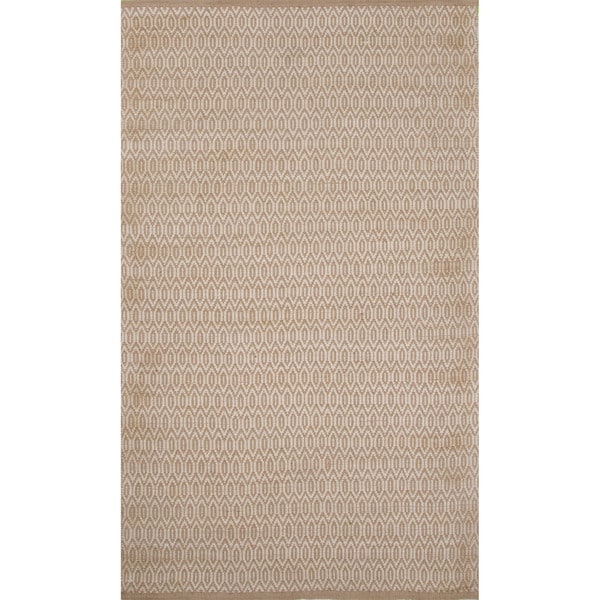 Naturals Solid Pattern Ivory/ Ivory Area Rug (26 x 4)   17175241