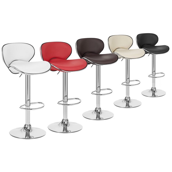 Kappa Contemporary Adjustable Barstool (Set of 2)   Shopping